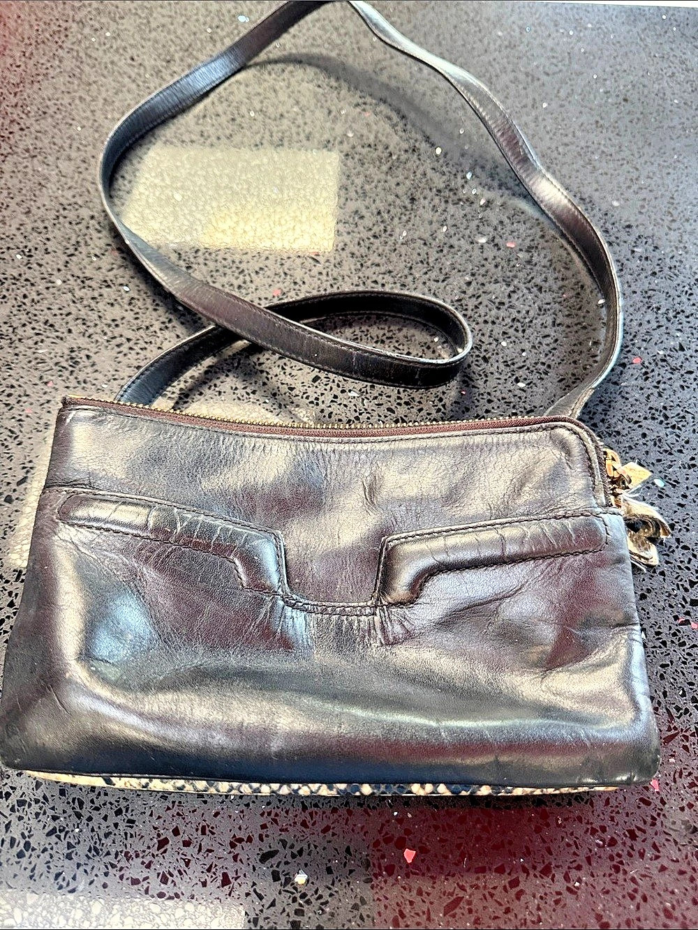 Henri bendel Crossbody Bag in Black & Pink
